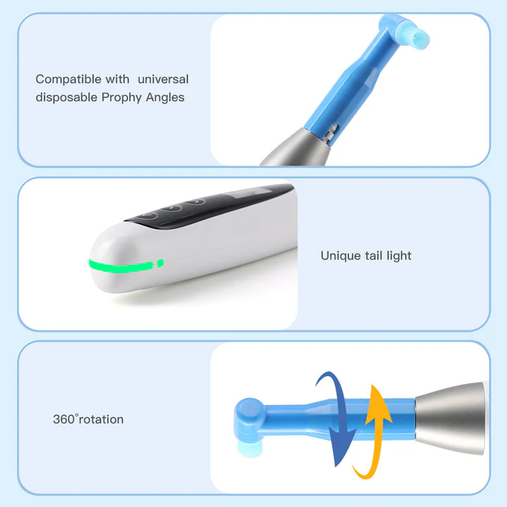 Betterway Dental Hygiene Prophy Handpiece 10 Speed Settings